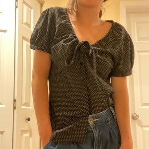 Black and White Apt. 9 Top